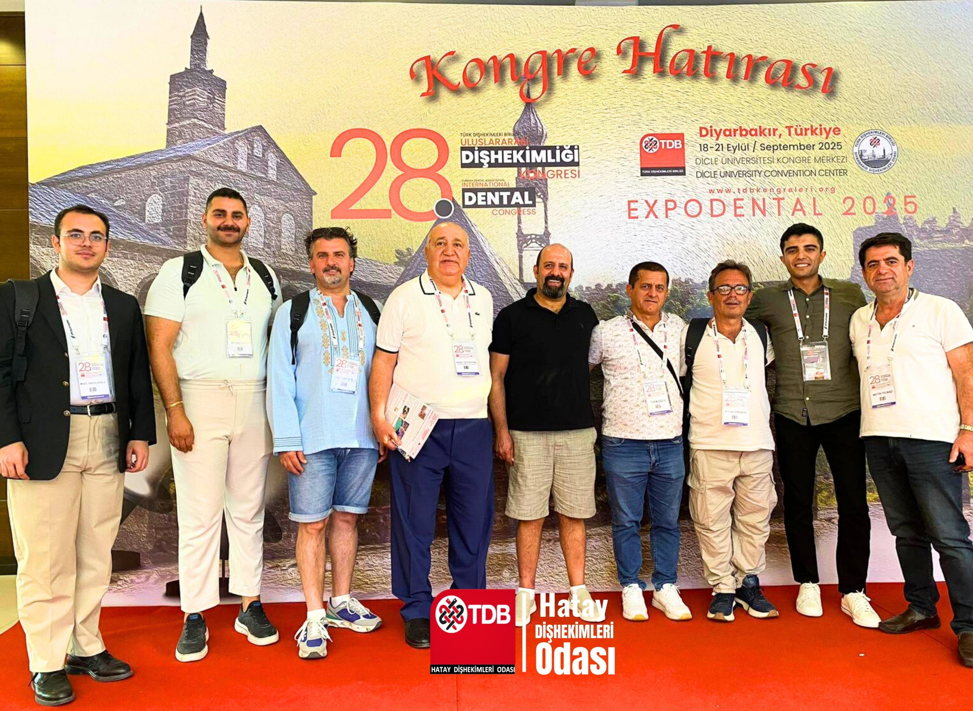 Diyarbakır'da 28. Uluslararası Dişhekimliği Kongresi'ne Katıldık