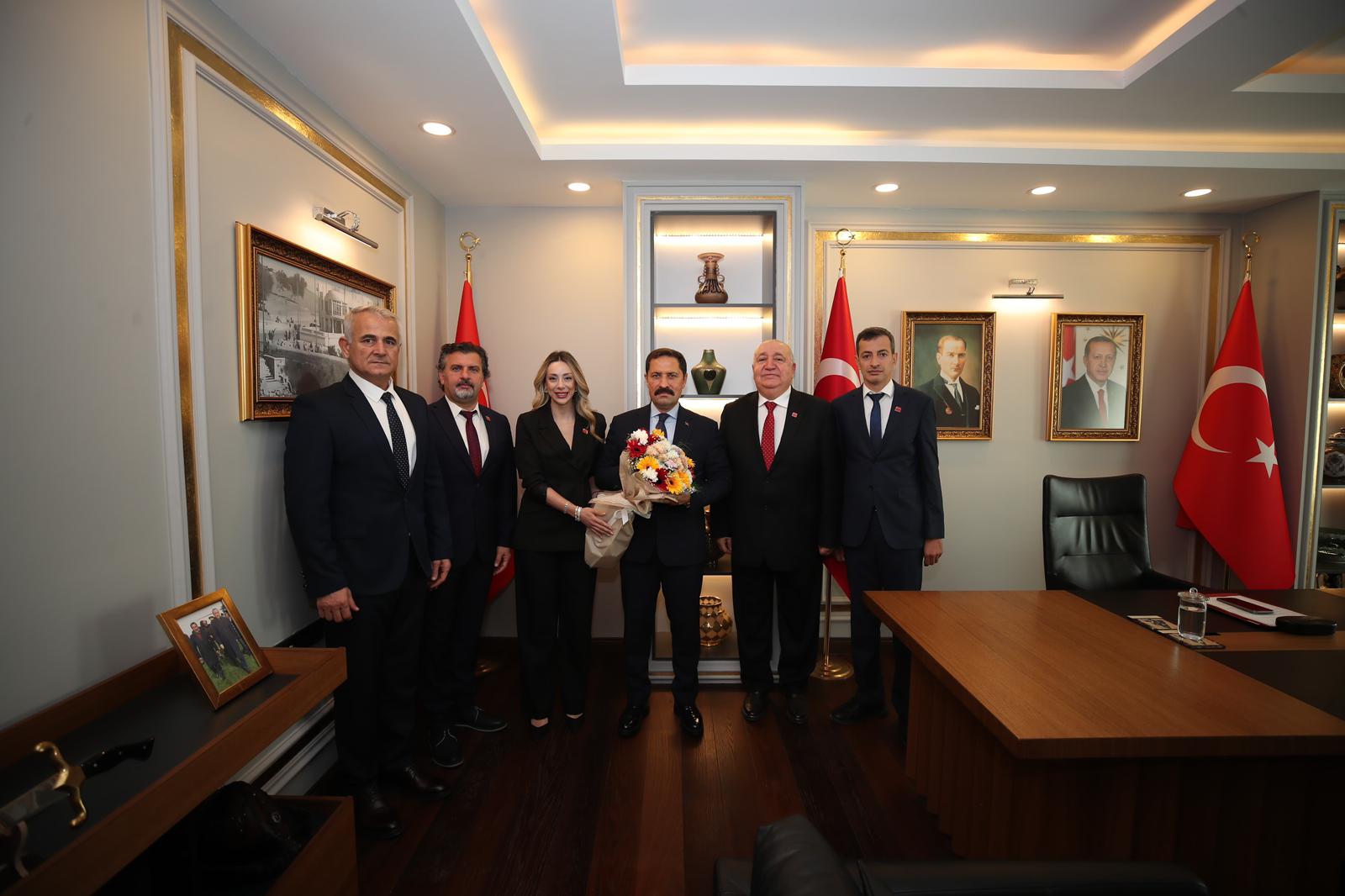 Hatay Diş Hekimleri Odası'ndan Valimiz Sayın Mustafa MASATLI'ya Ziyaret