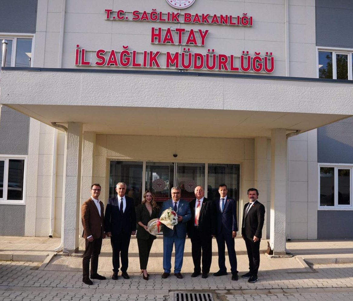 Oda Yönetimimizden İl Sağlık Müdürlüğüne Ziyaret